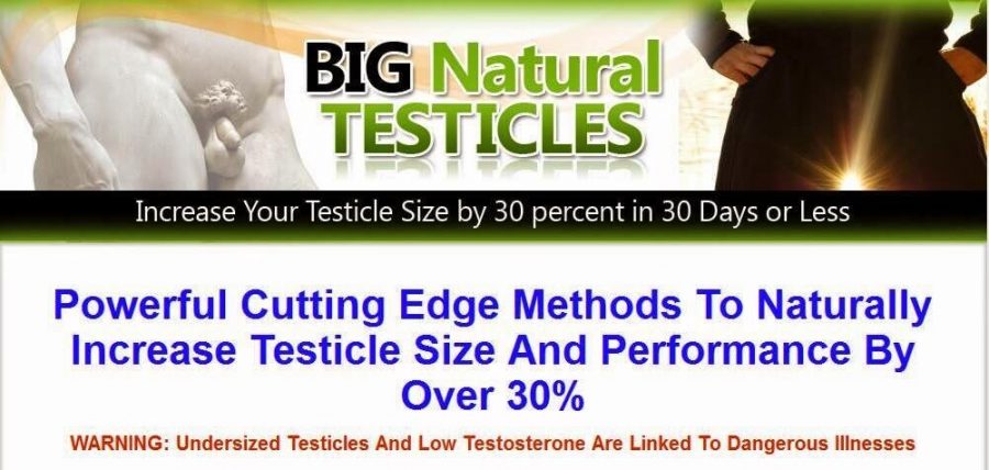 Big Natural Testicles Review: How Much Bigger Will They Get Afterward?